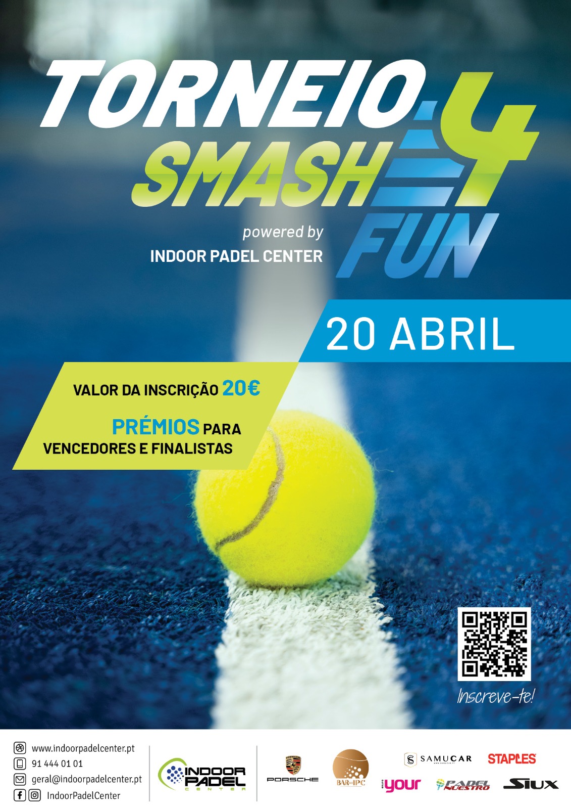 Poster Torneio Smash4Fun