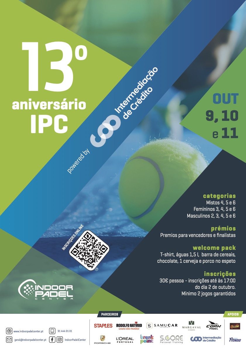 Poster 13º Aniversário IPC